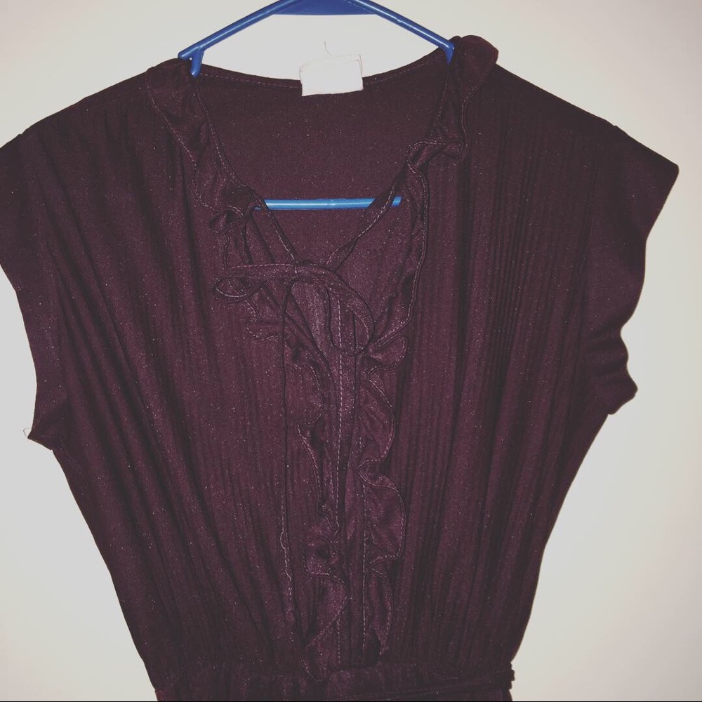 Vintage brown dress